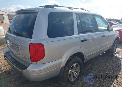 2003 Honda Pilot Ex-L from USA, damaged, VIN 2HKYF18503H588867